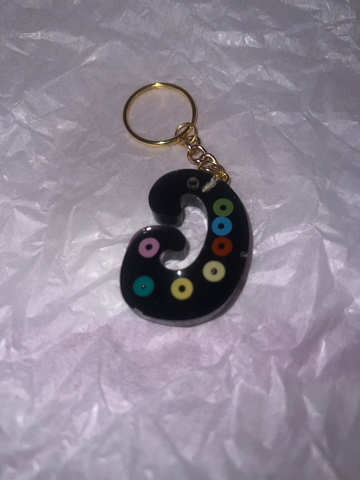Alphabet key chains