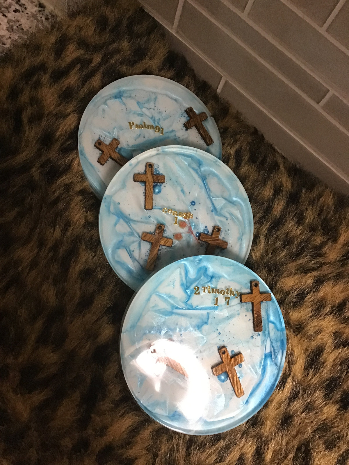 Scripture coasters