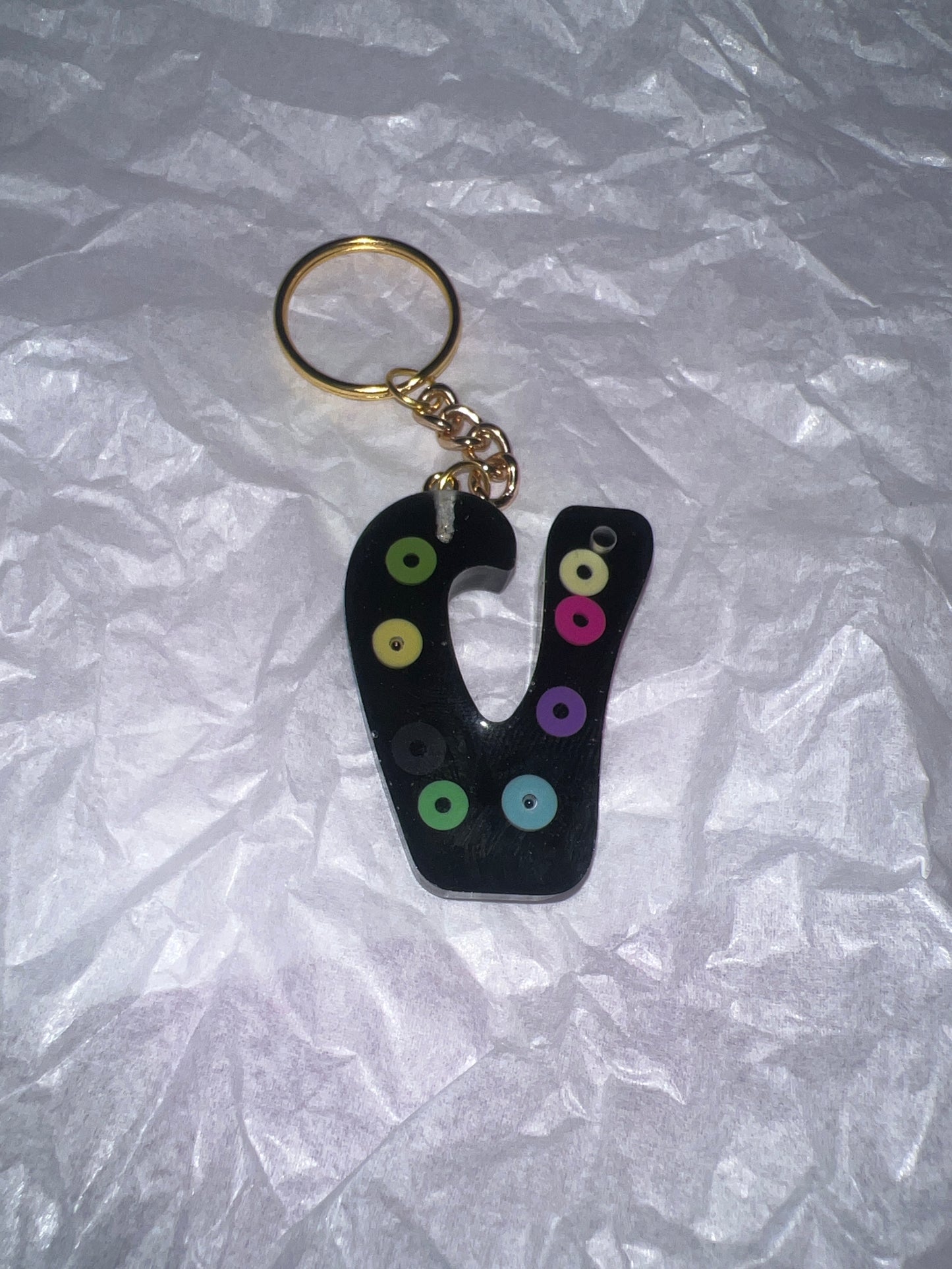 Alphabet key chains