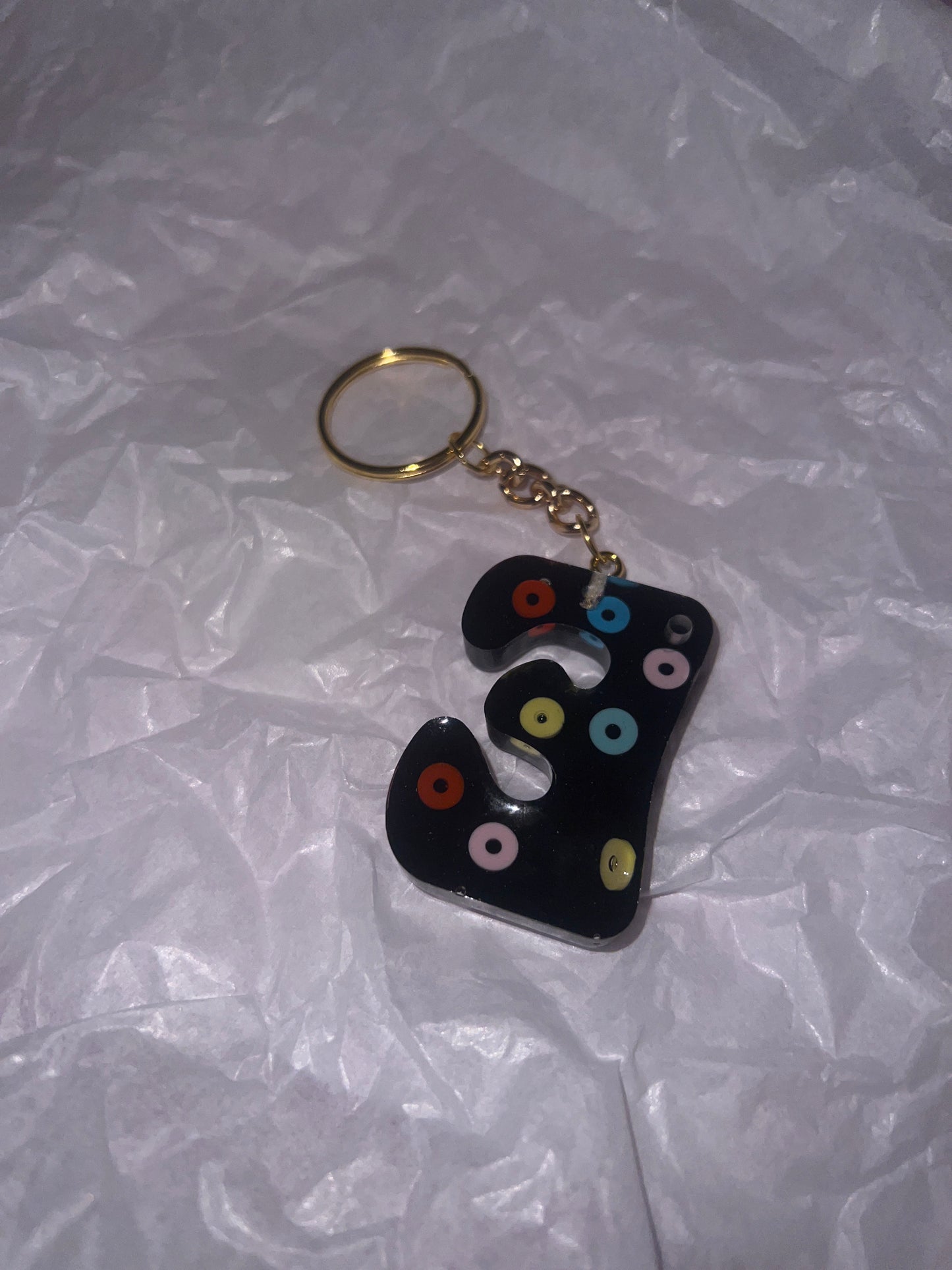 Alphabet key chains