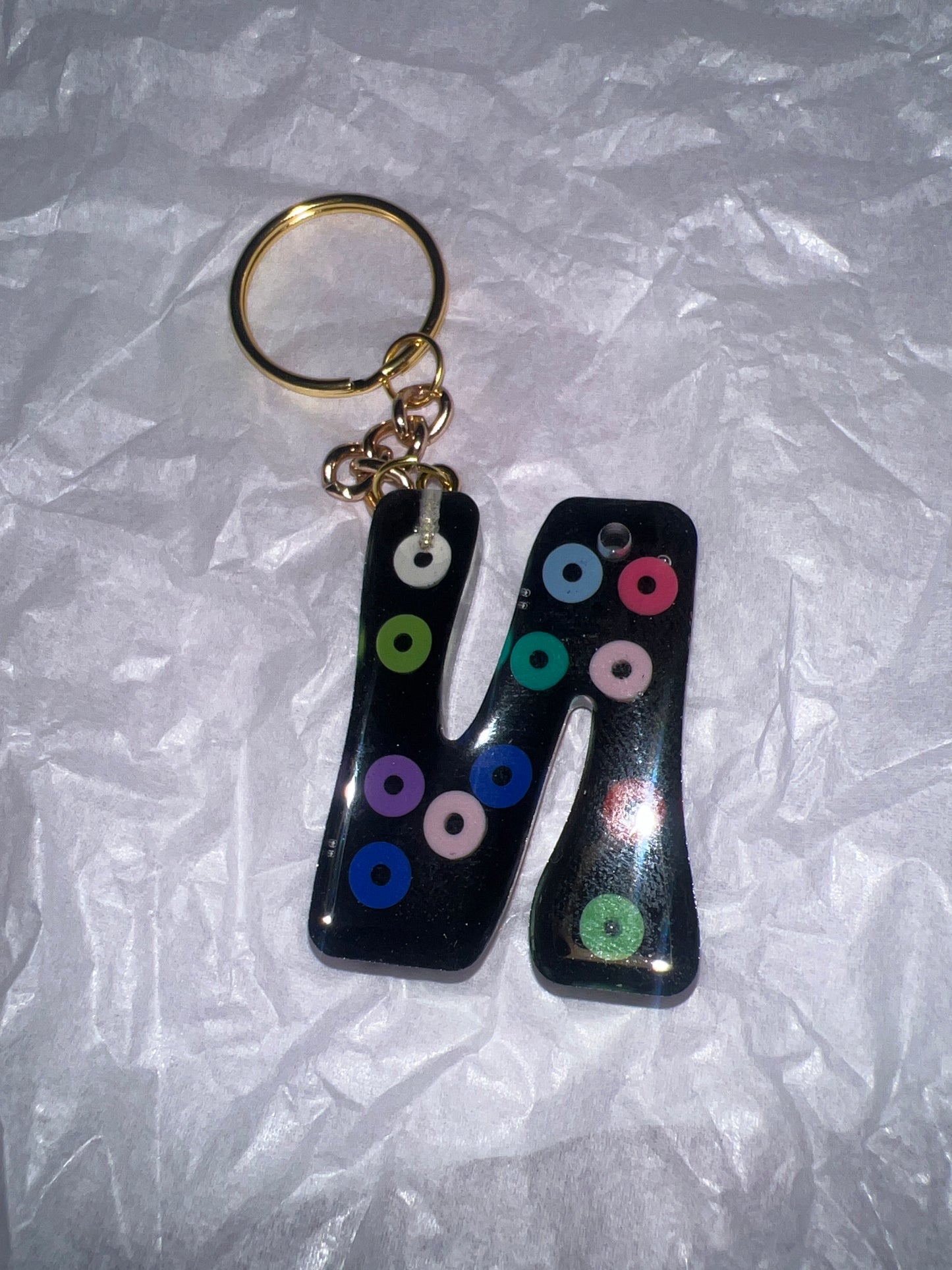 Alphabet key chains