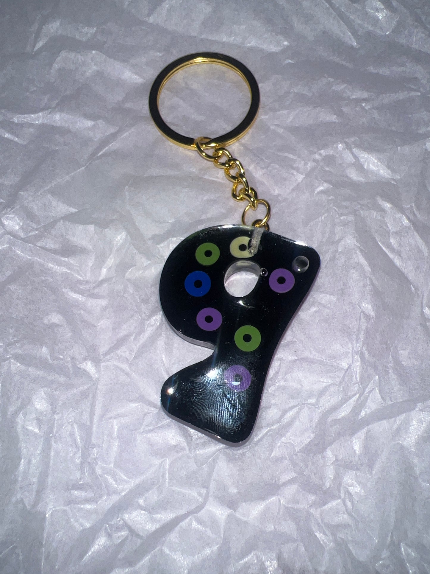 Alphabet key chains