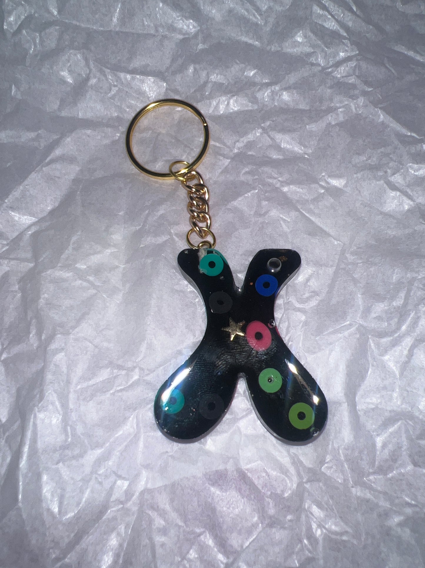 Alphabet key chains