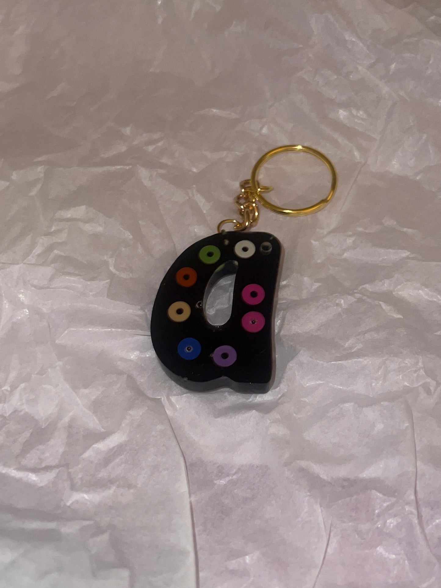 Alphabet key chains