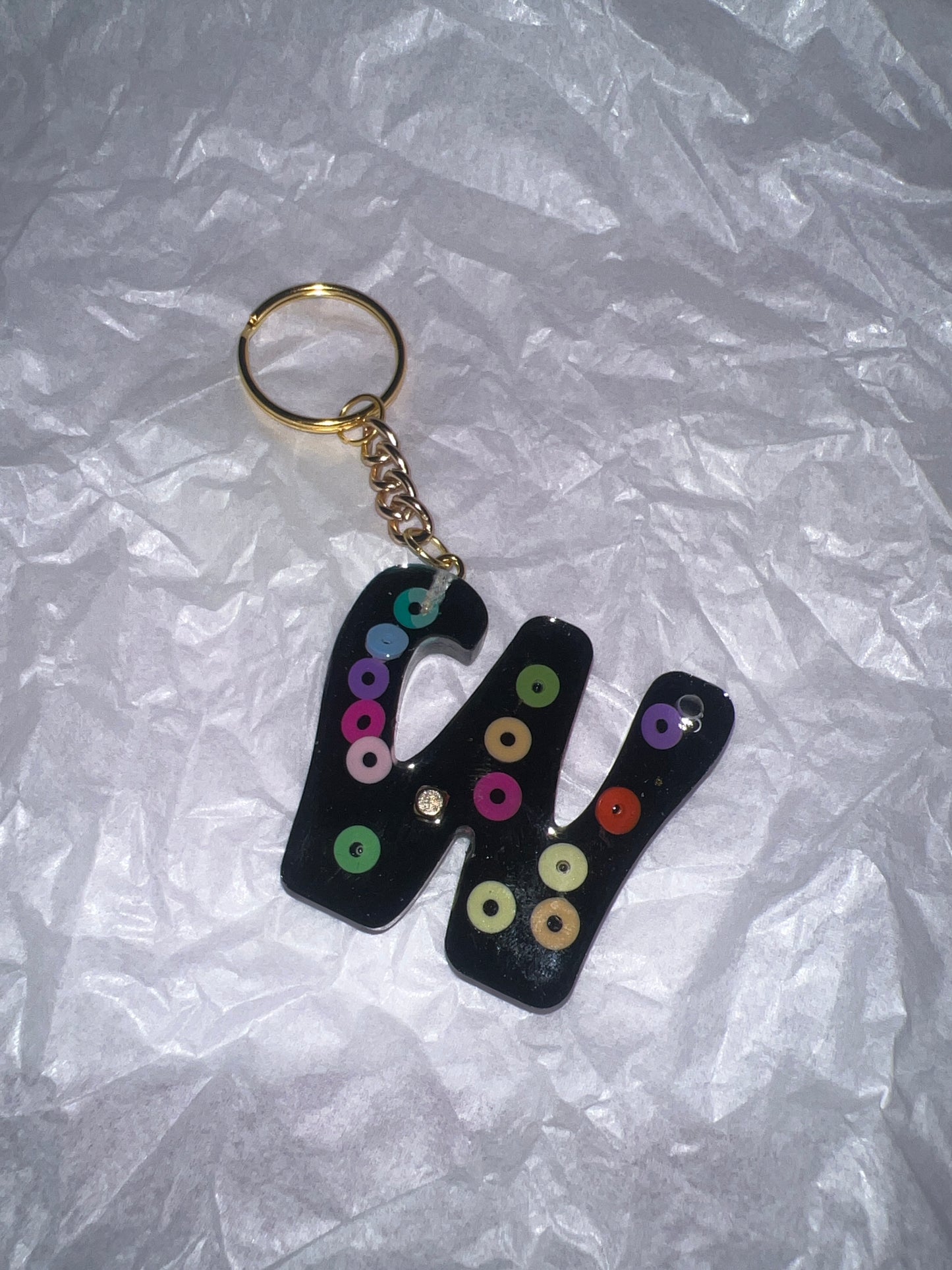 Alphabet key chains