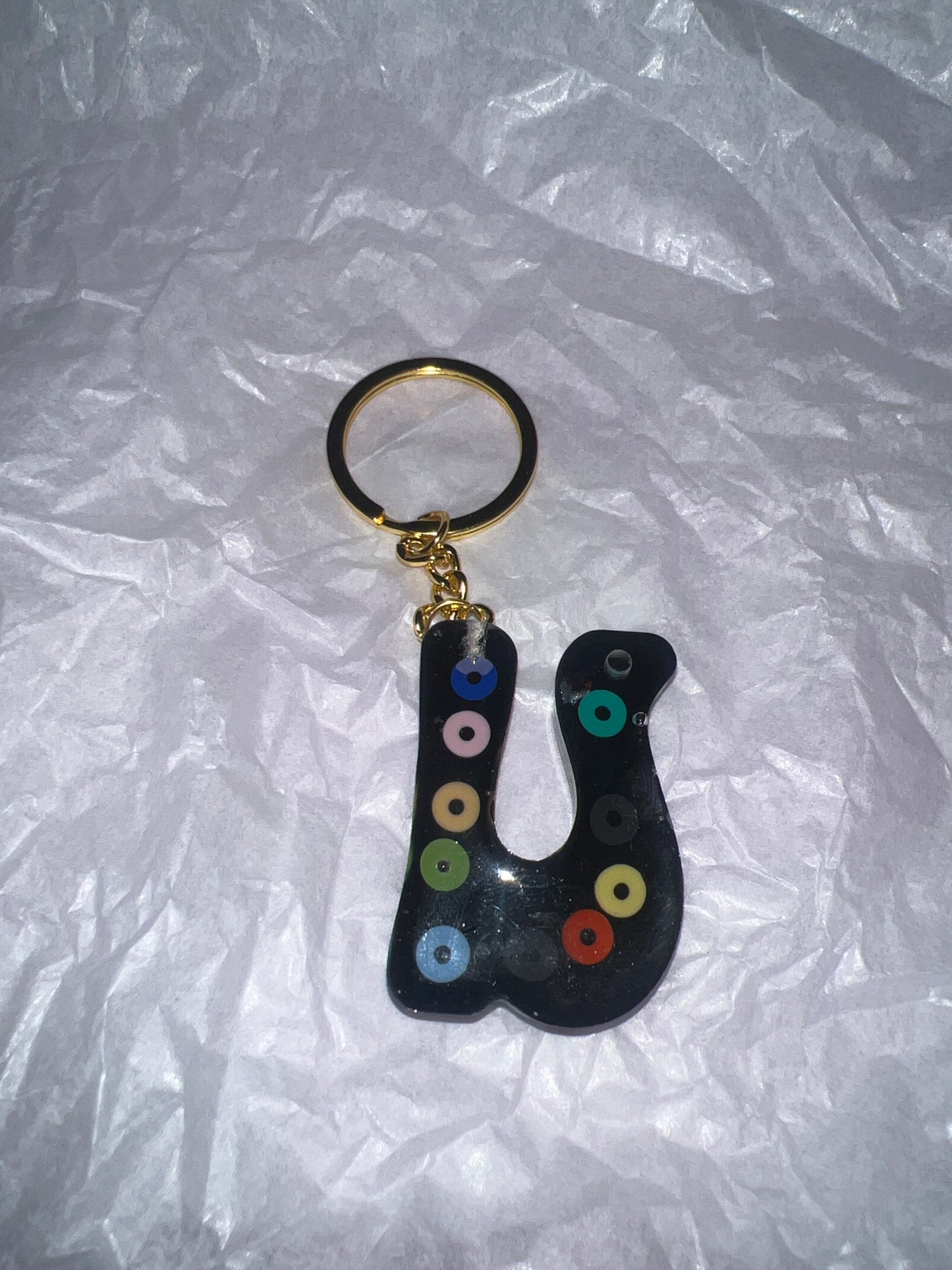 Alphabet key chains