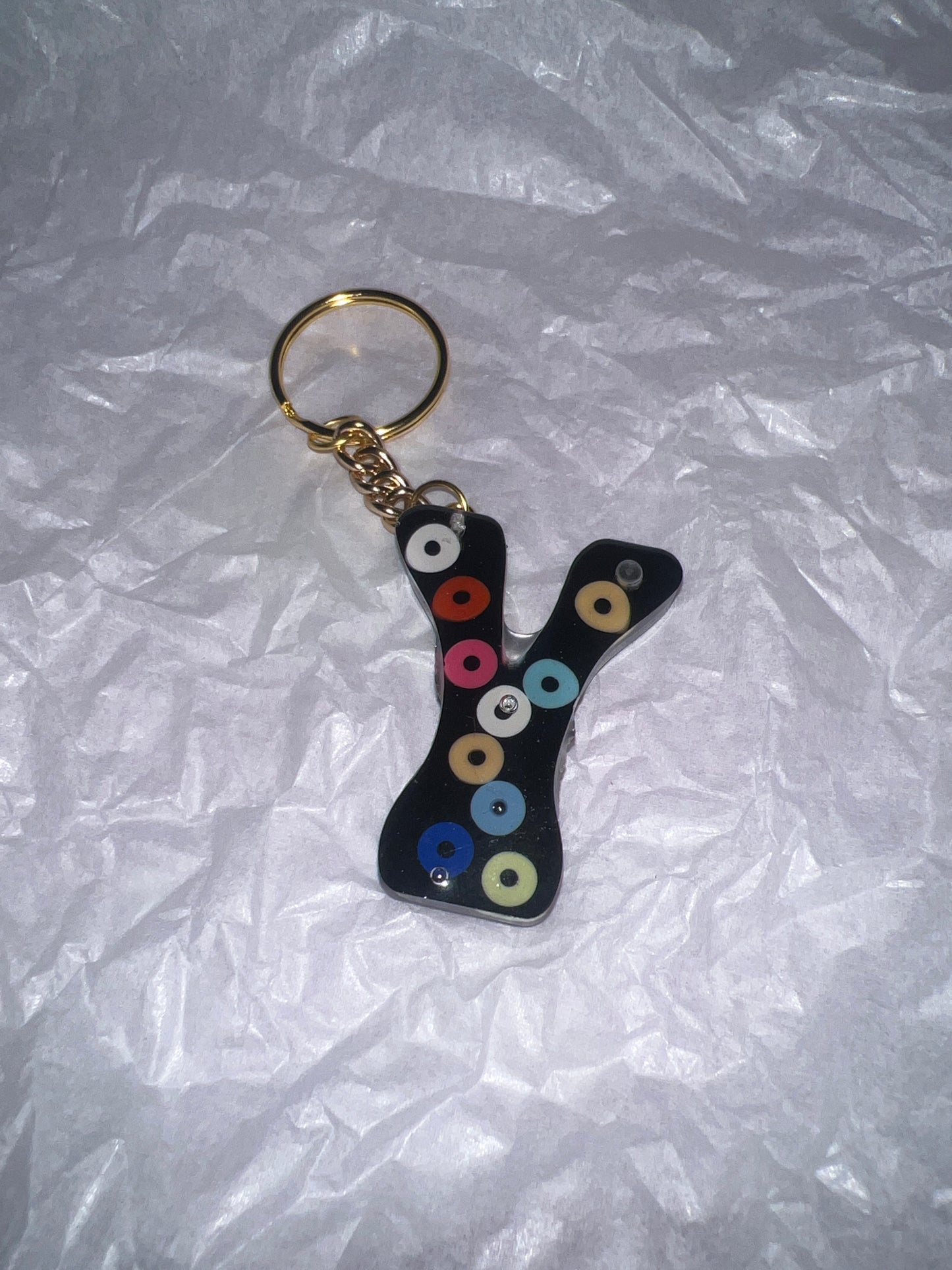 Alphabet key chains