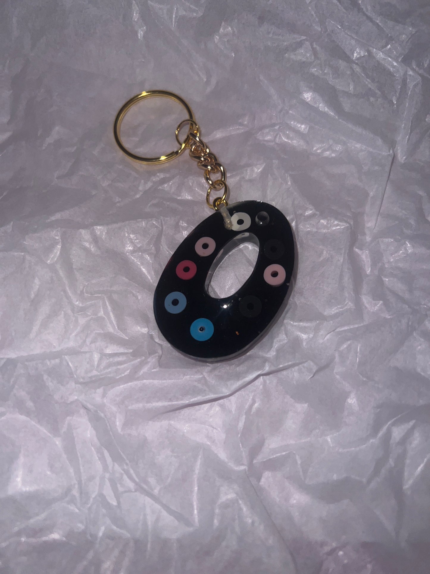 Alphabet key chains