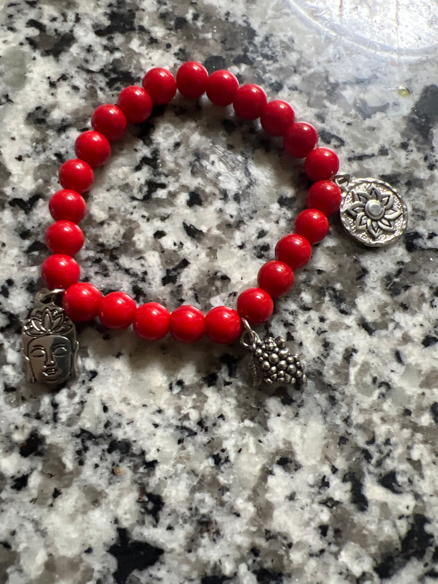 Beaded charm bracelets