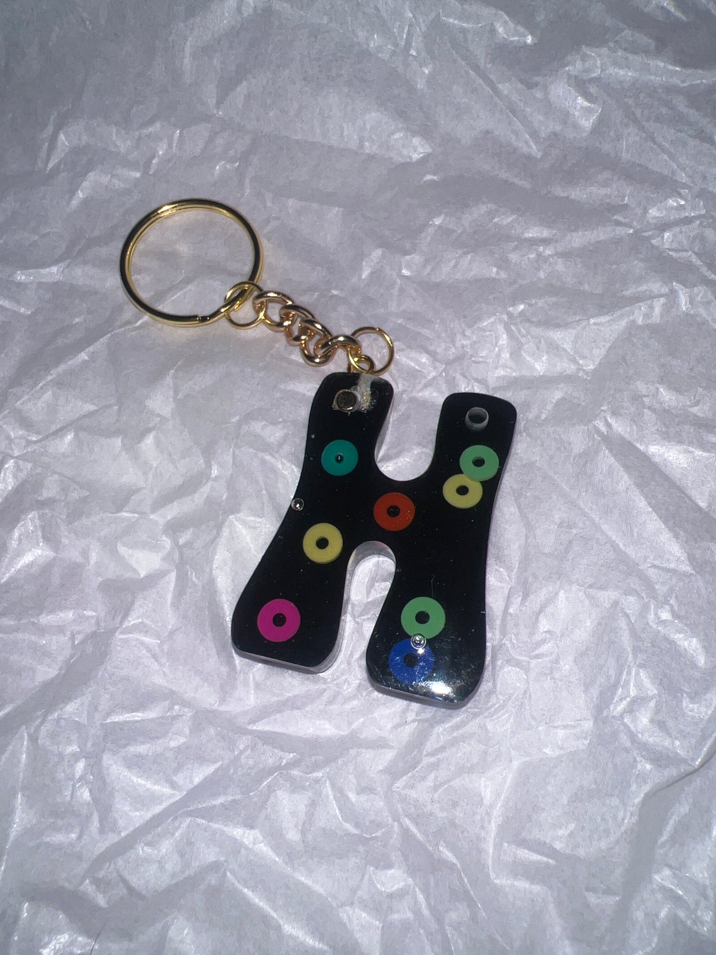 Alphabet key chains