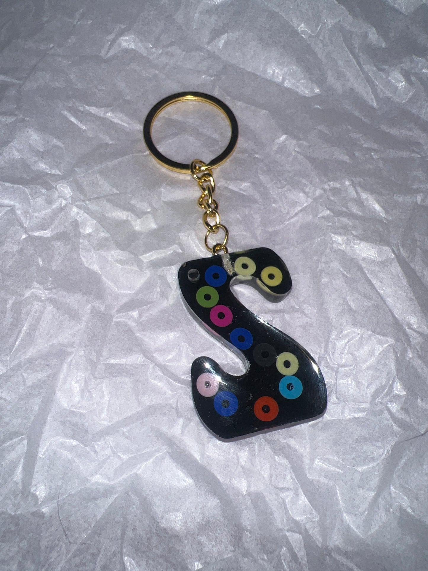 Alphabet key chains