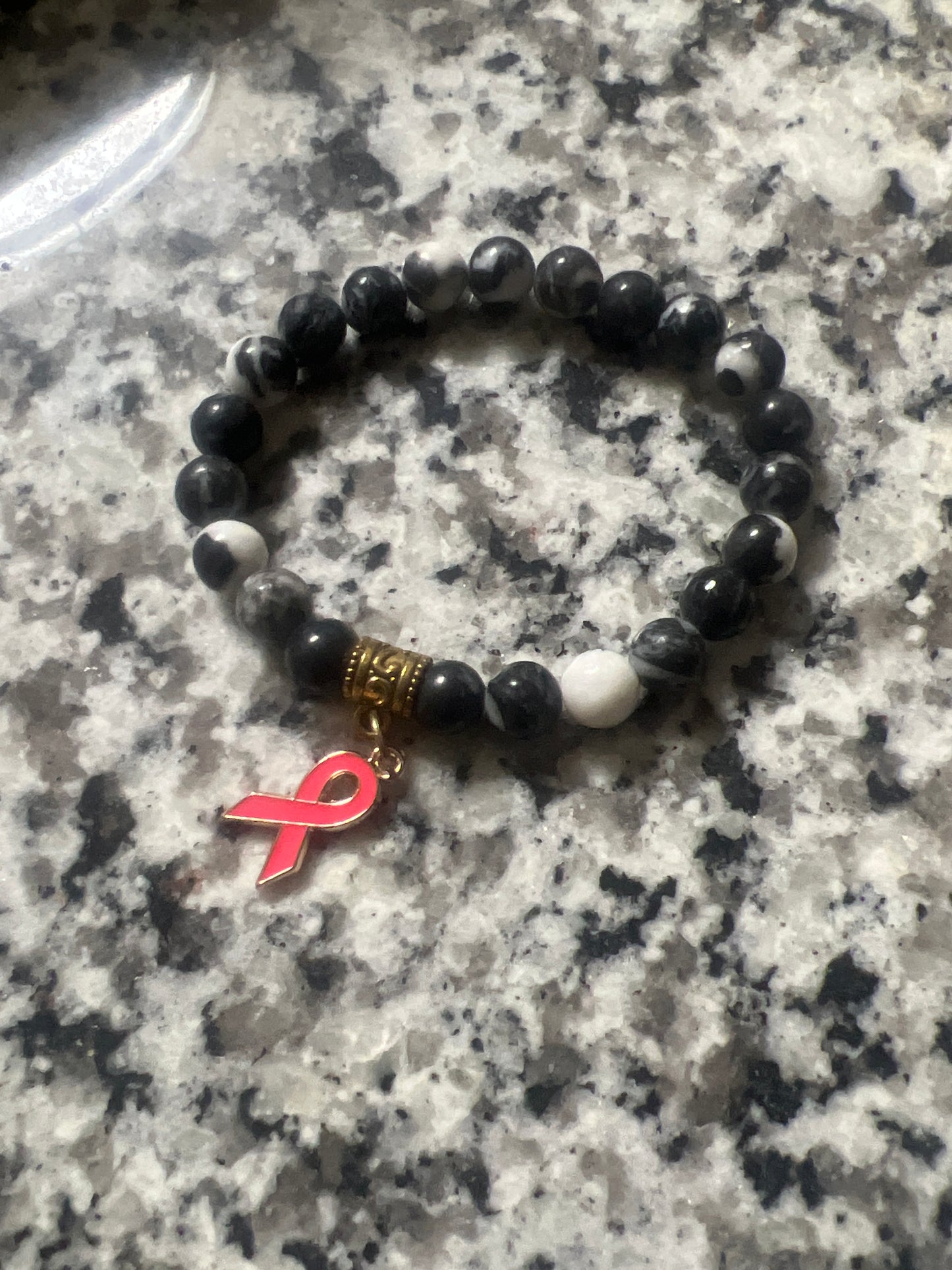 Beaded charm bracelets