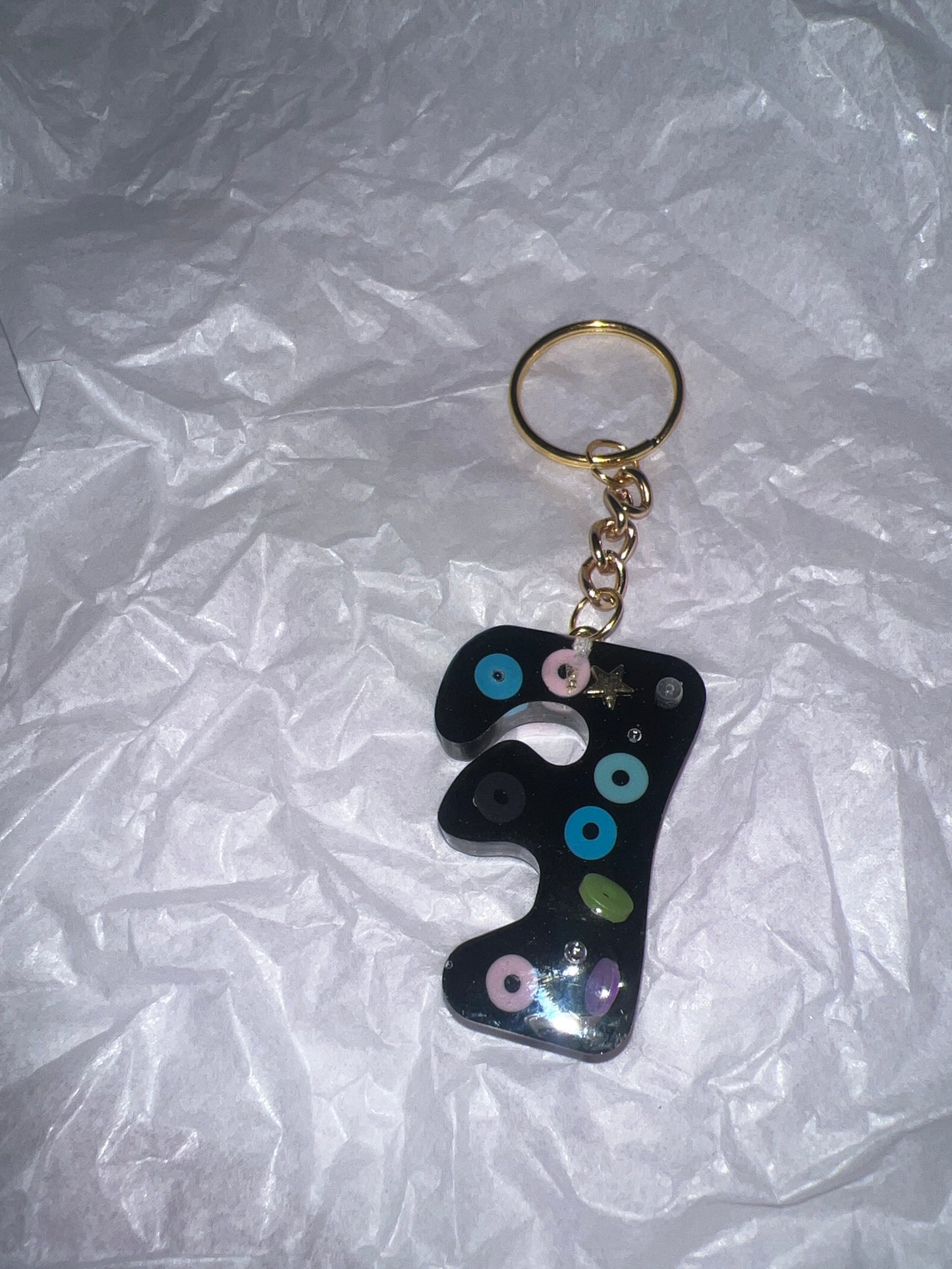 Alphabet key chains