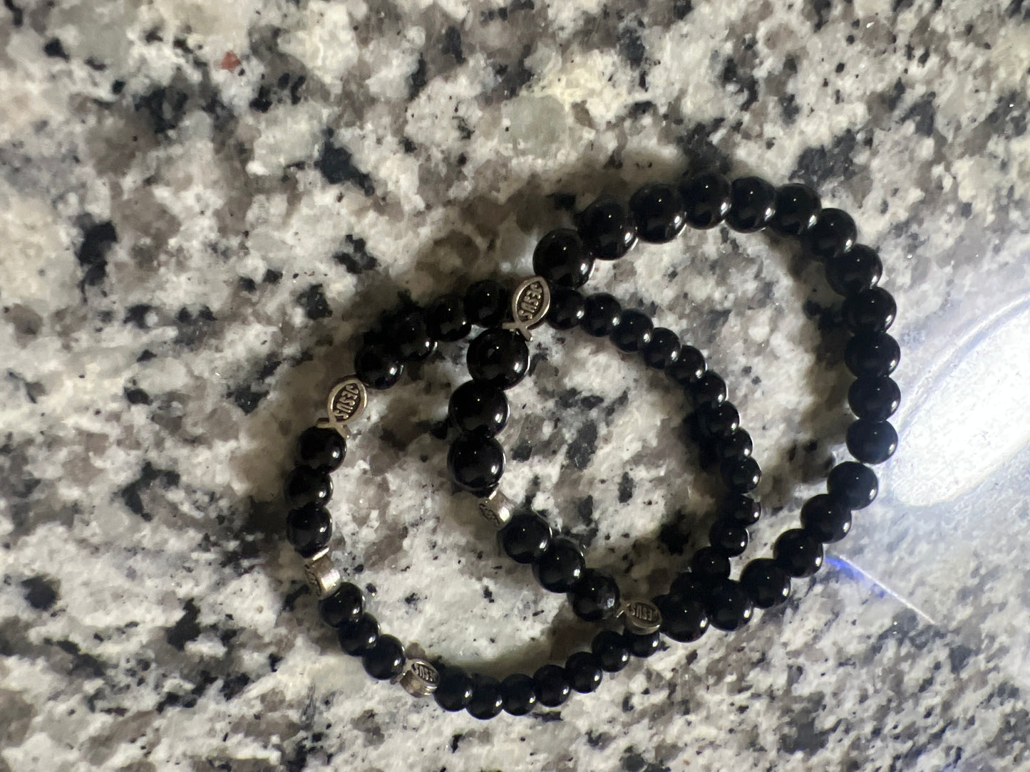 Beaded charm bracelets