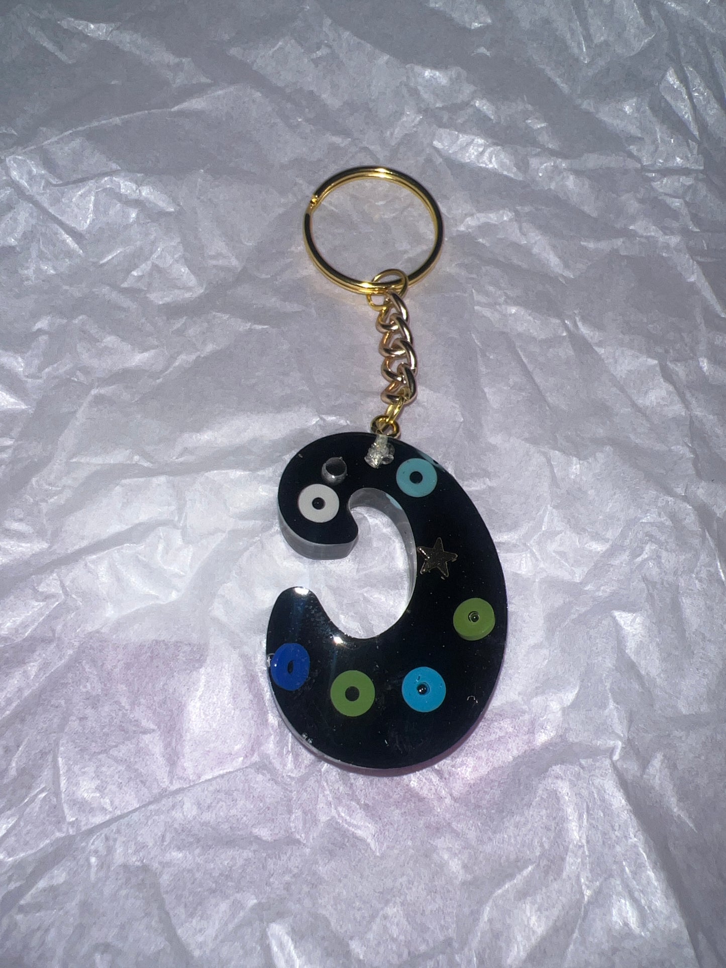 Alphabet key chains