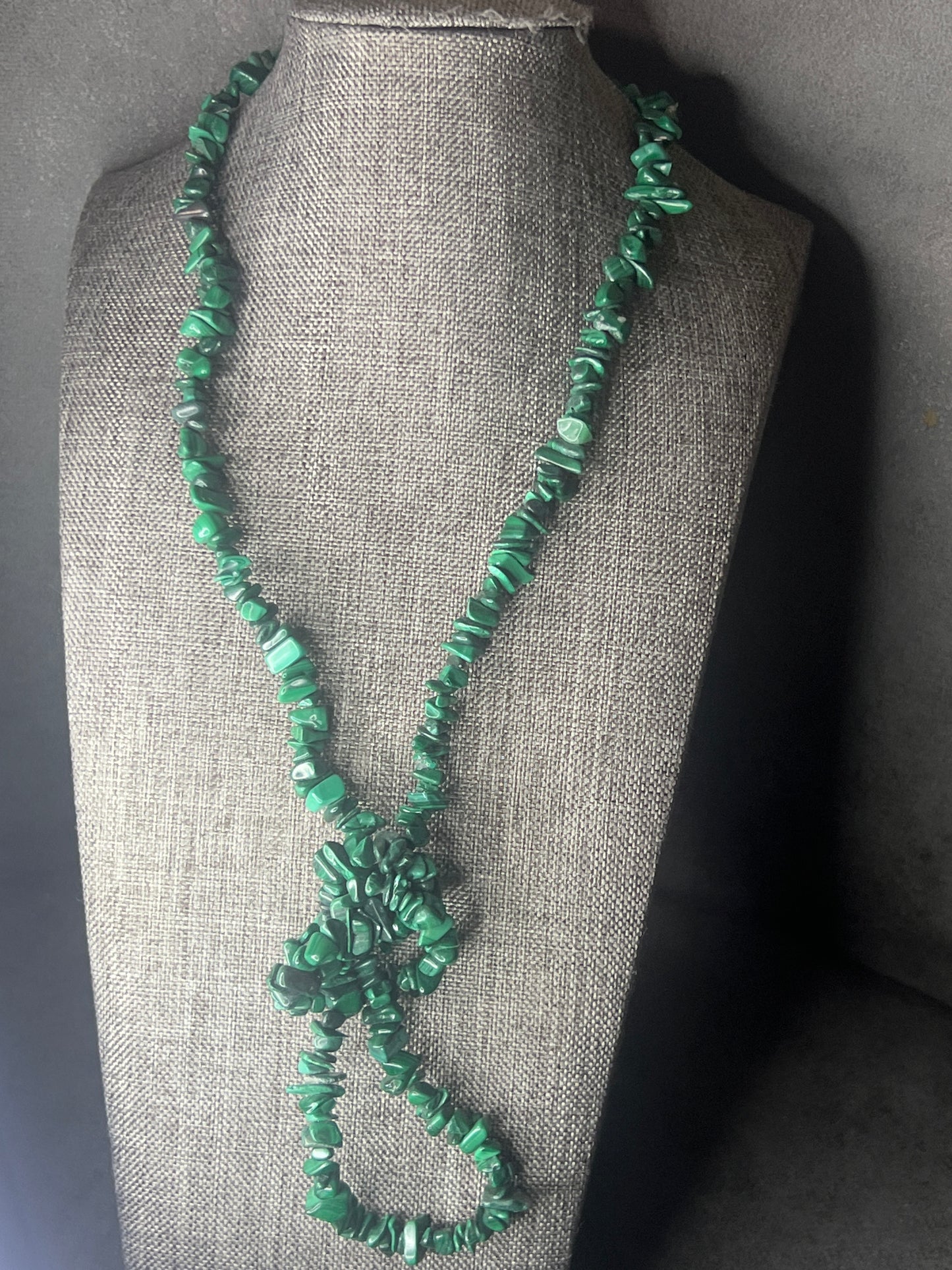Stone beaded necklaces