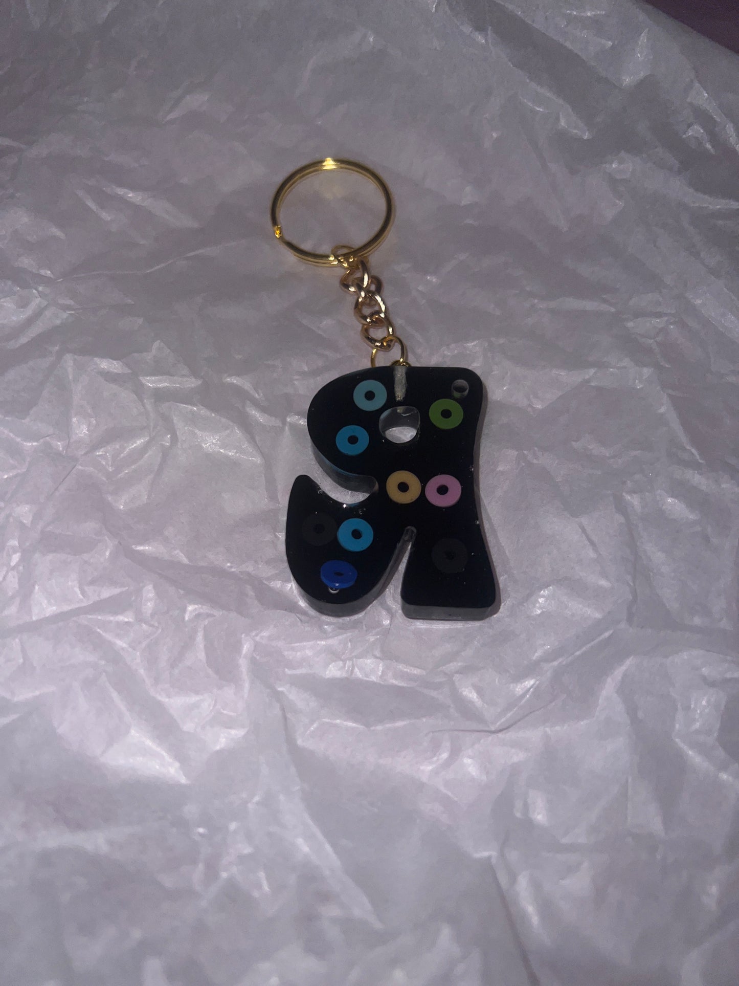 Alphabet key chains