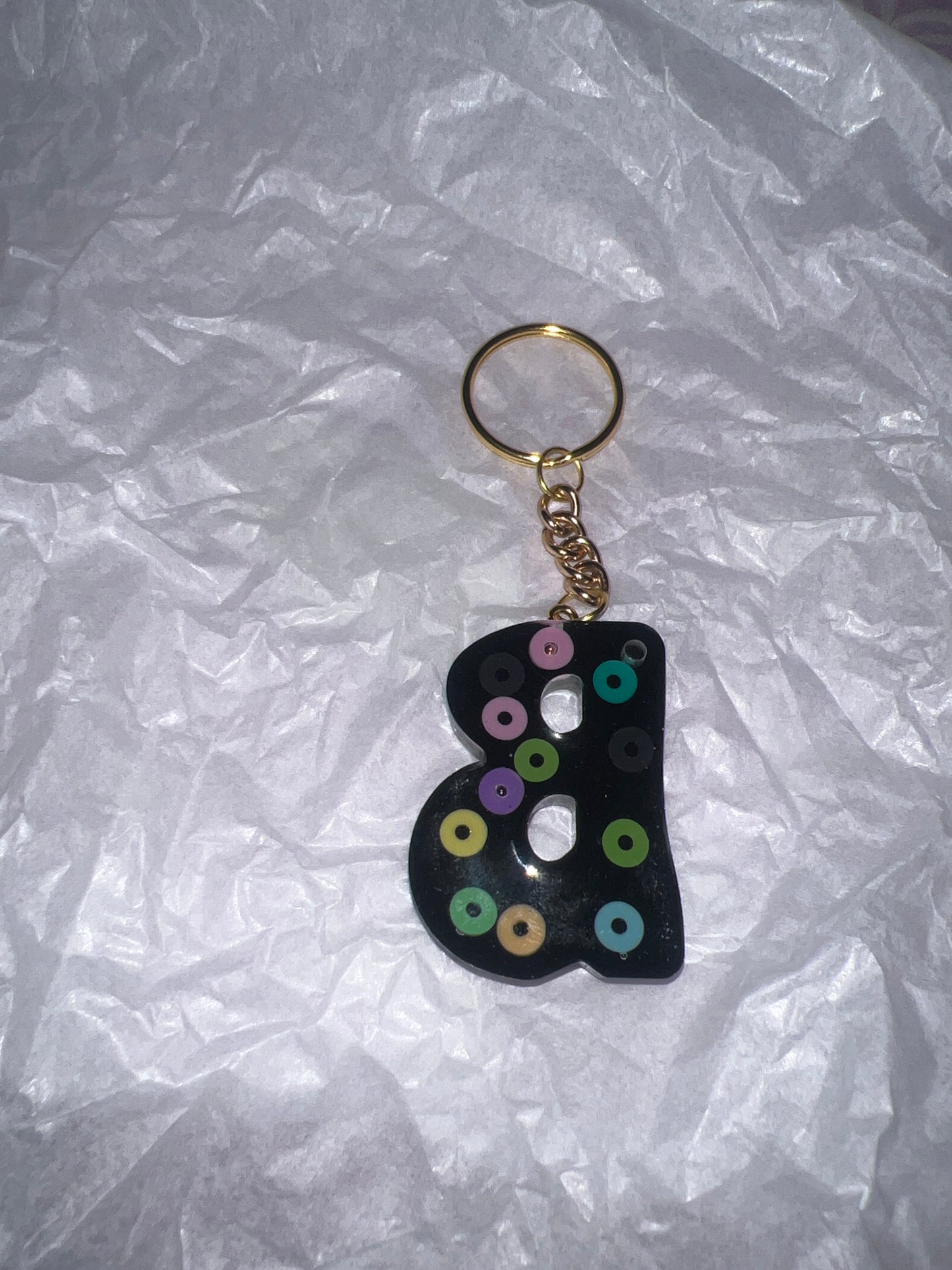 Alphabet key chains