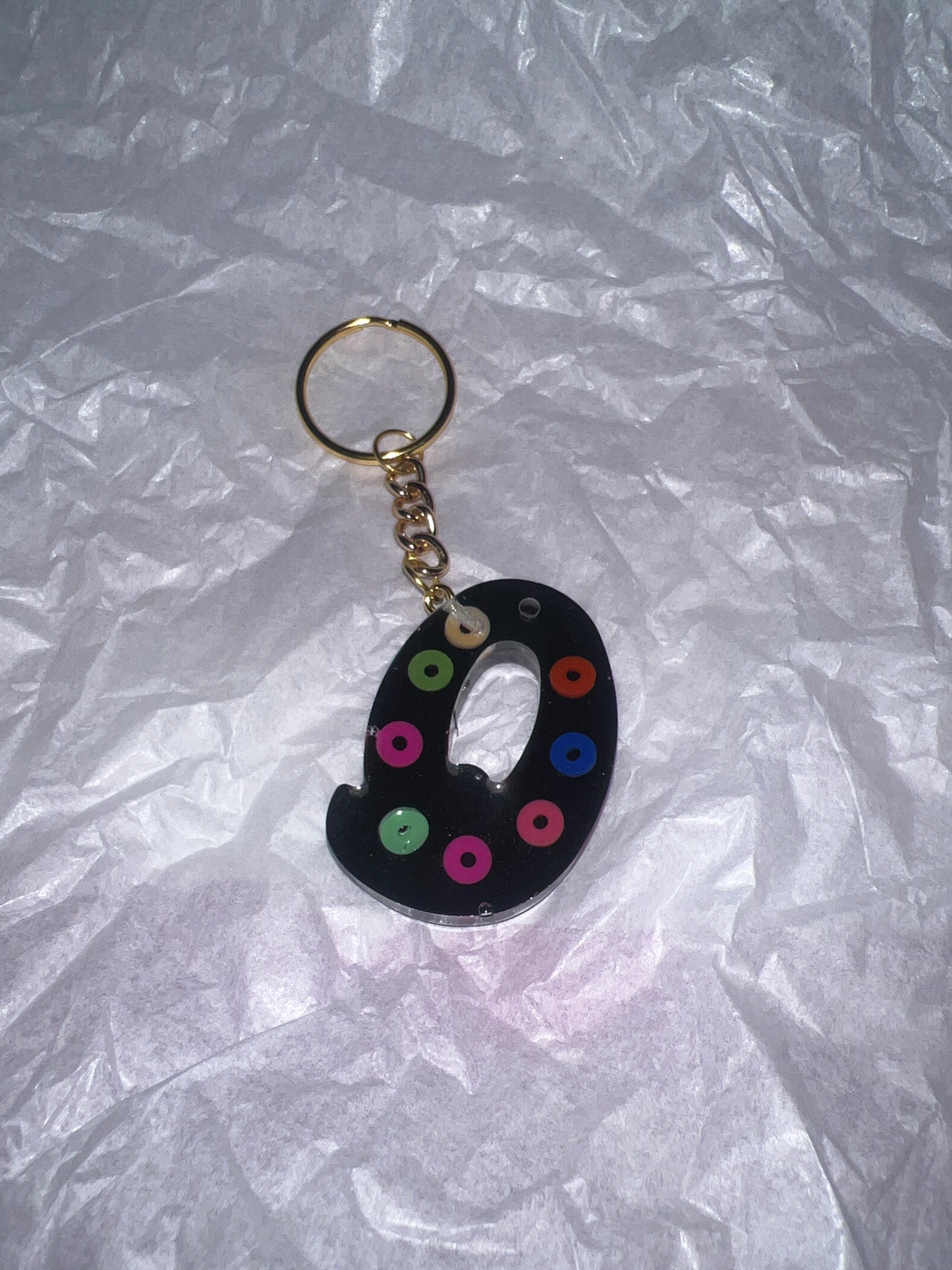 Alphabet key chains