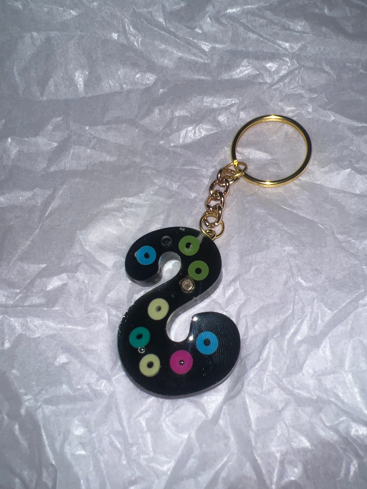 Alphabet key chains