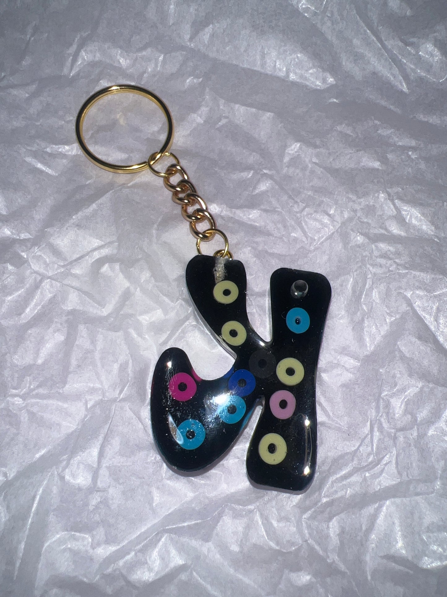 Alphabet key chains