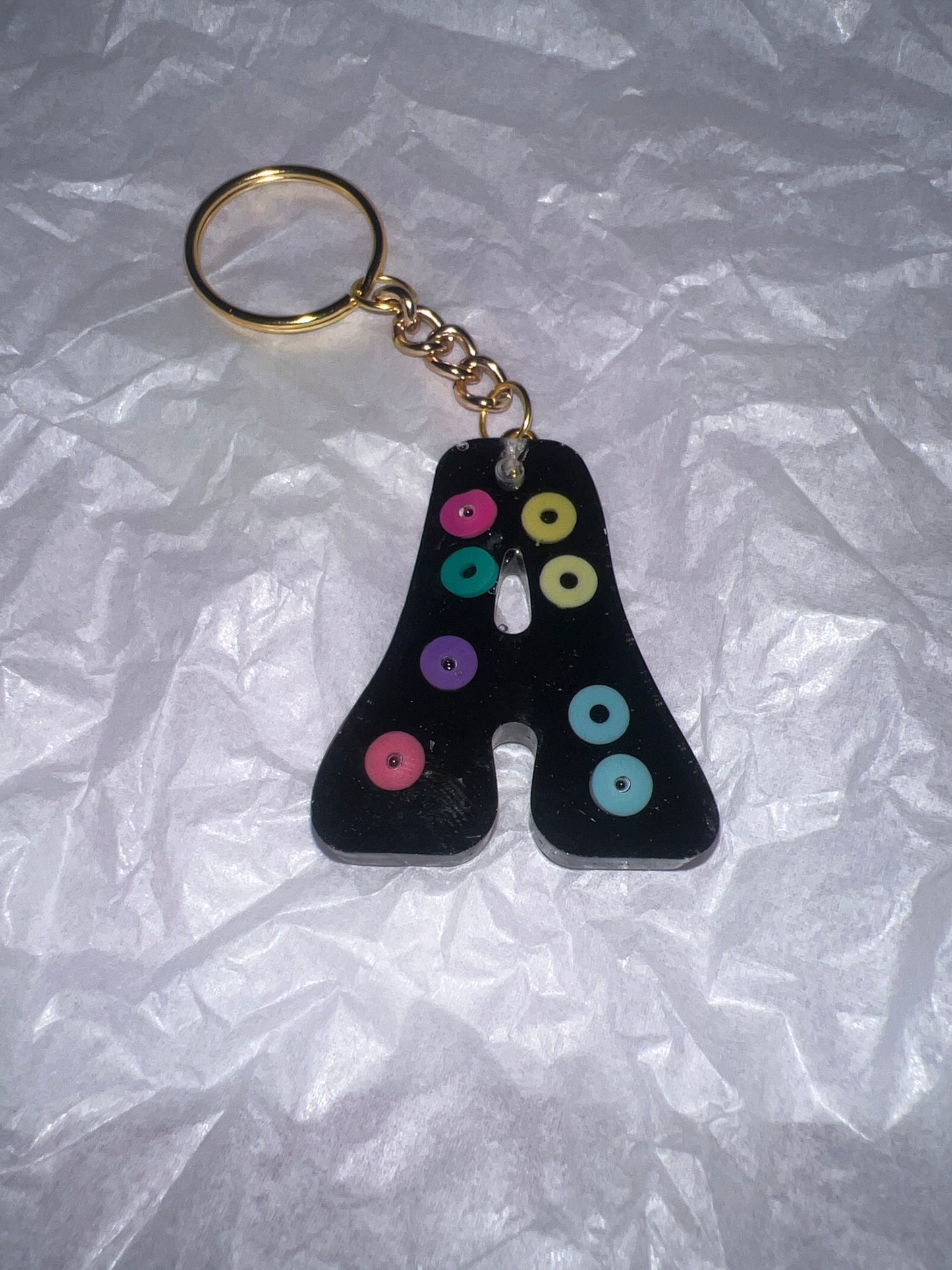Alphabet key chains