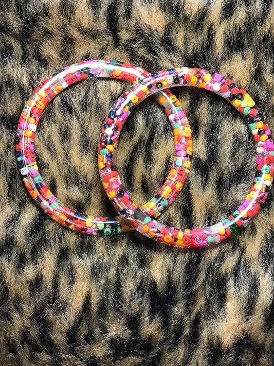 Resin bangles large