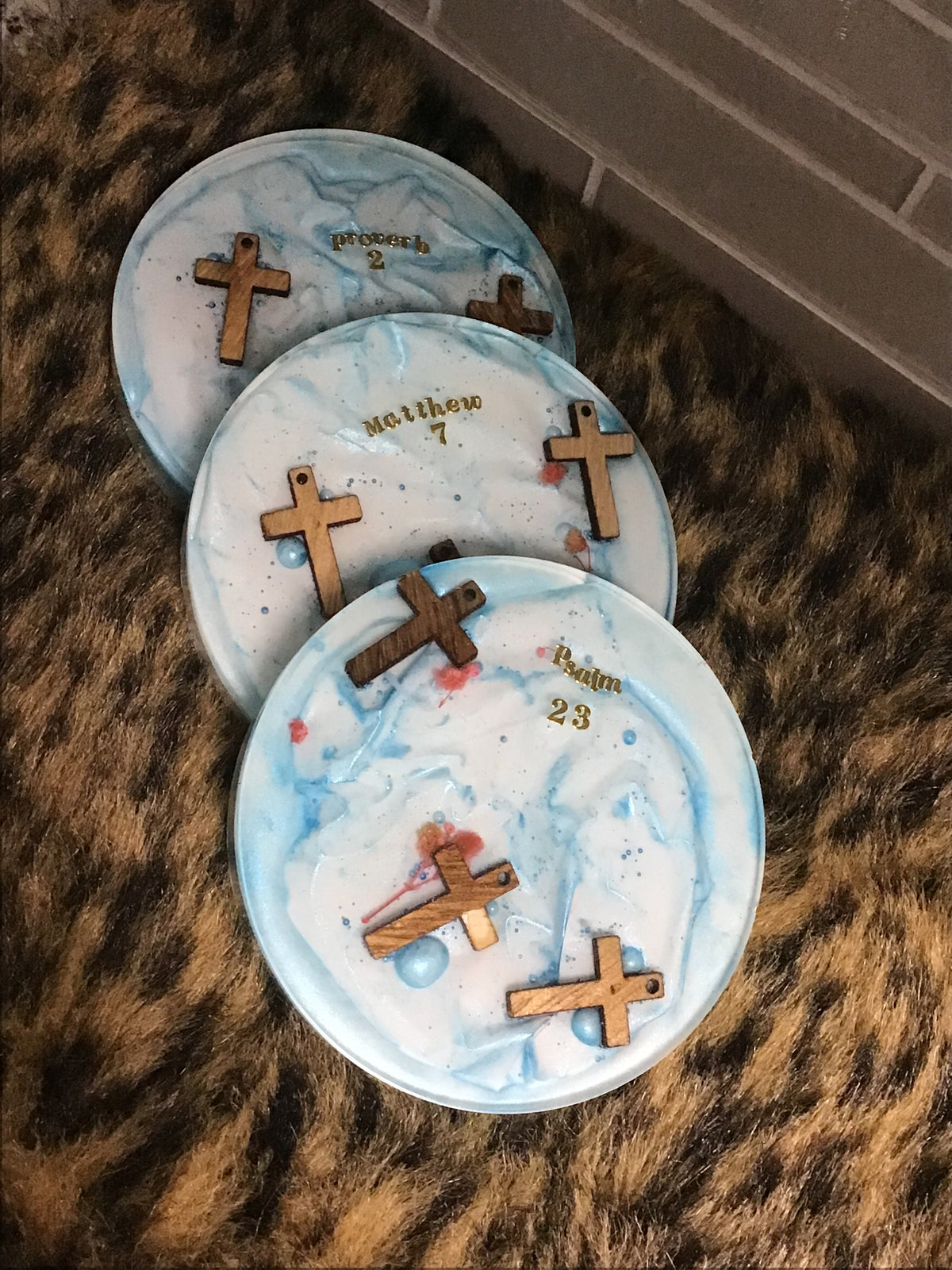 Scripture coasters